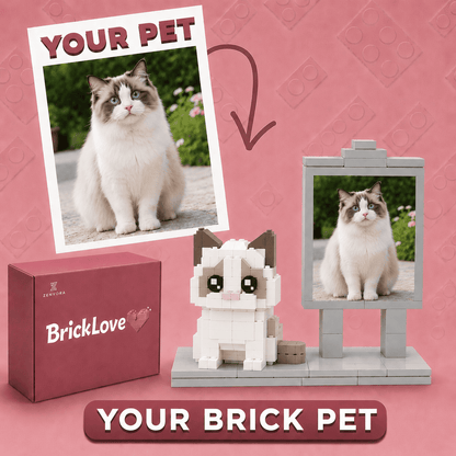 CUSTOM PET BRICK SET