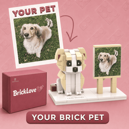 CUSTOM PET BRICK SET