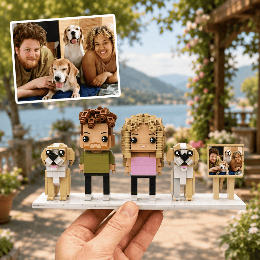Custom pet brick set
