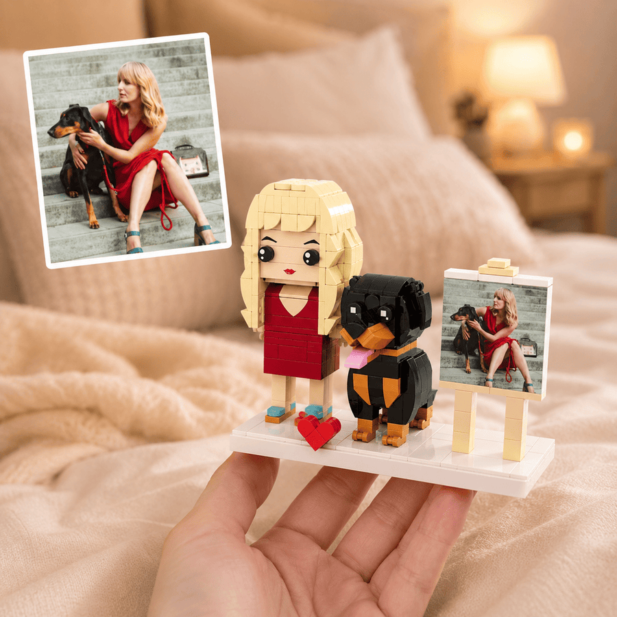 Custom pet brick set